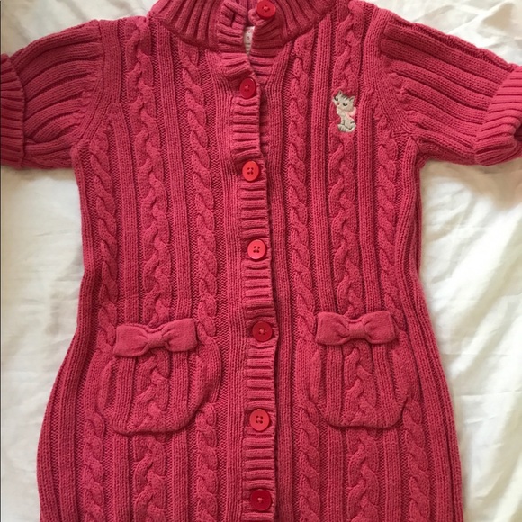 Gymboree Other - Gymboree Classroom Kitty Pink Sweater Dress Size 5